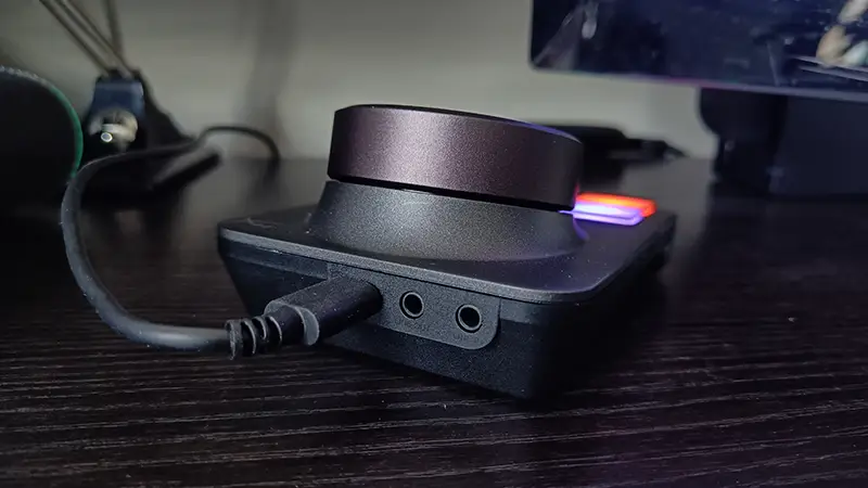 Rückseite des HyperX Cloud Alpha 2 Wireless