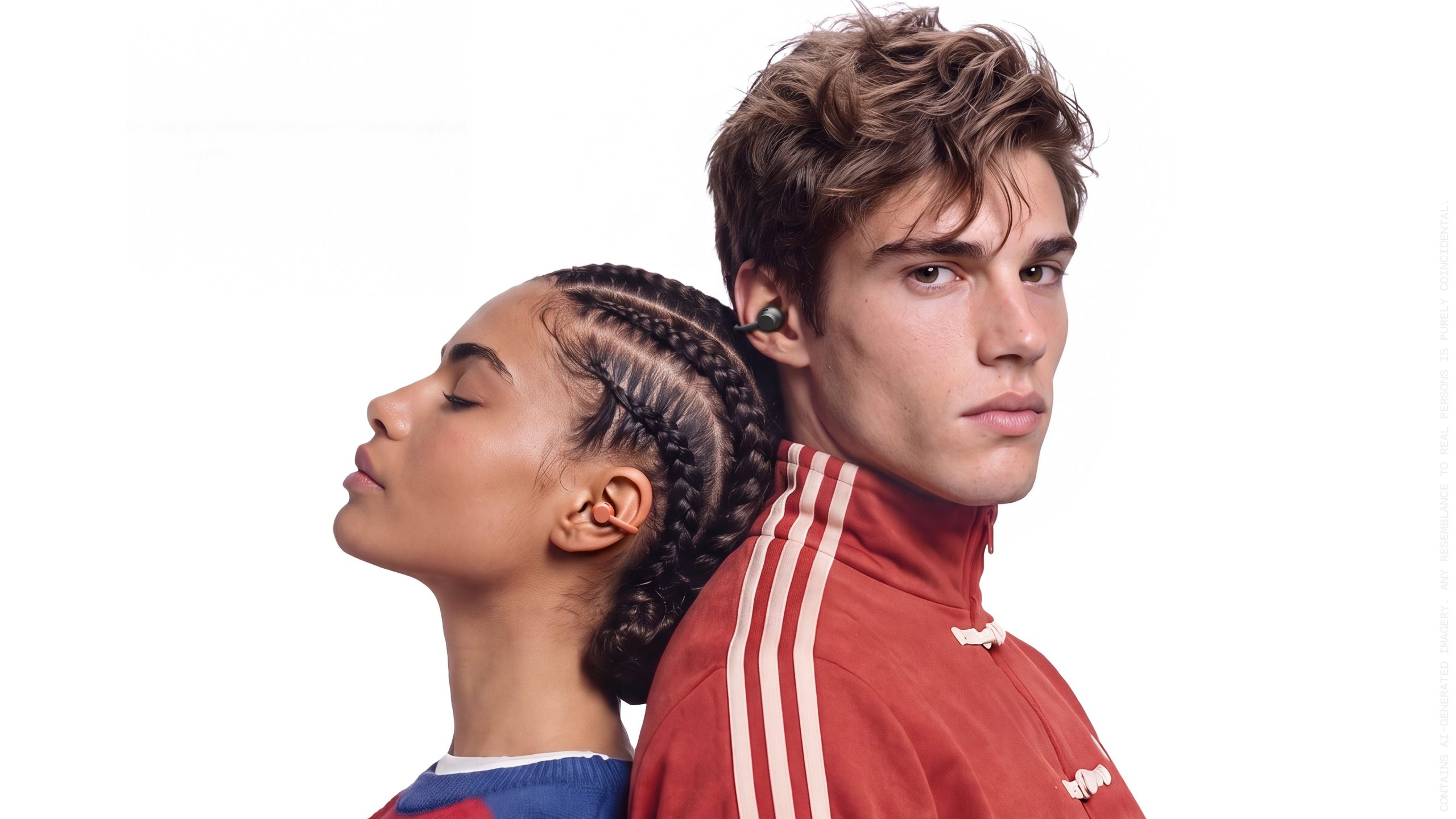 CMF Clip Pro open-ear-hörlurar med C-formad design och laddningsfodral med Smart Dial.