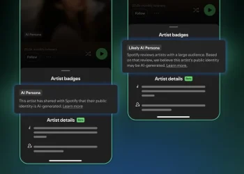 Spotify führt eine Kennzeichnung für AI-Personas ein und schränkt ihre Sichtbarkeit in Empfehlungen ein.