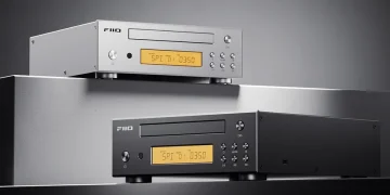 FiiO DP11 CD-Player in Schwarz und Silber