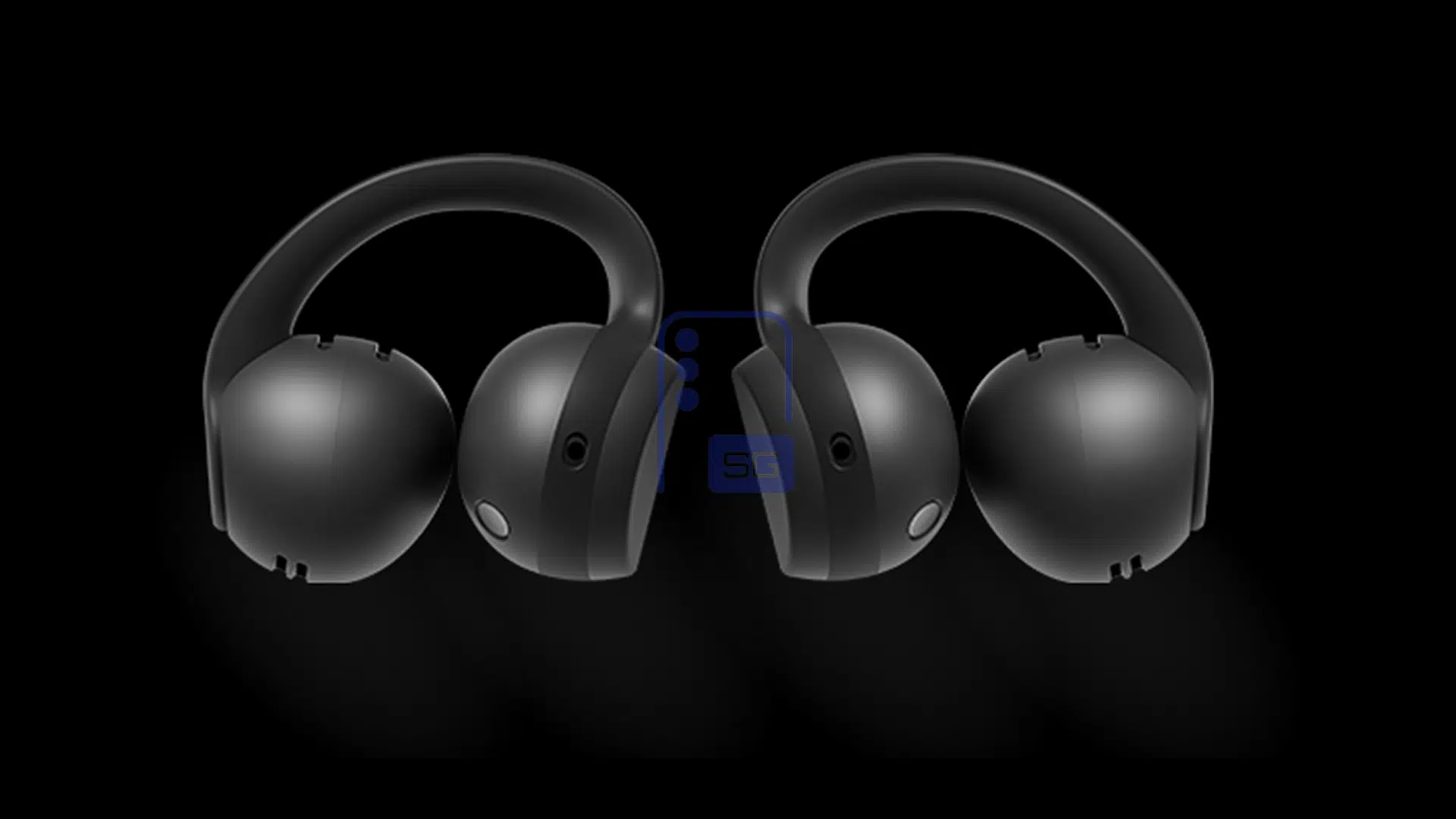 Samsung Galaxy Buds On in schwarzem Clip-on-Design