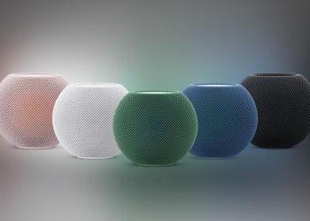 HomePod mini 2 in fünf verschiedenen Farben
