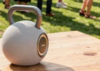 Lenco Orbita-360 tragbarer Bluetooth-Lautsprecher