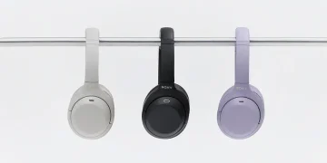 Sony WH-1000XM4C in drei verschiedenen Farben